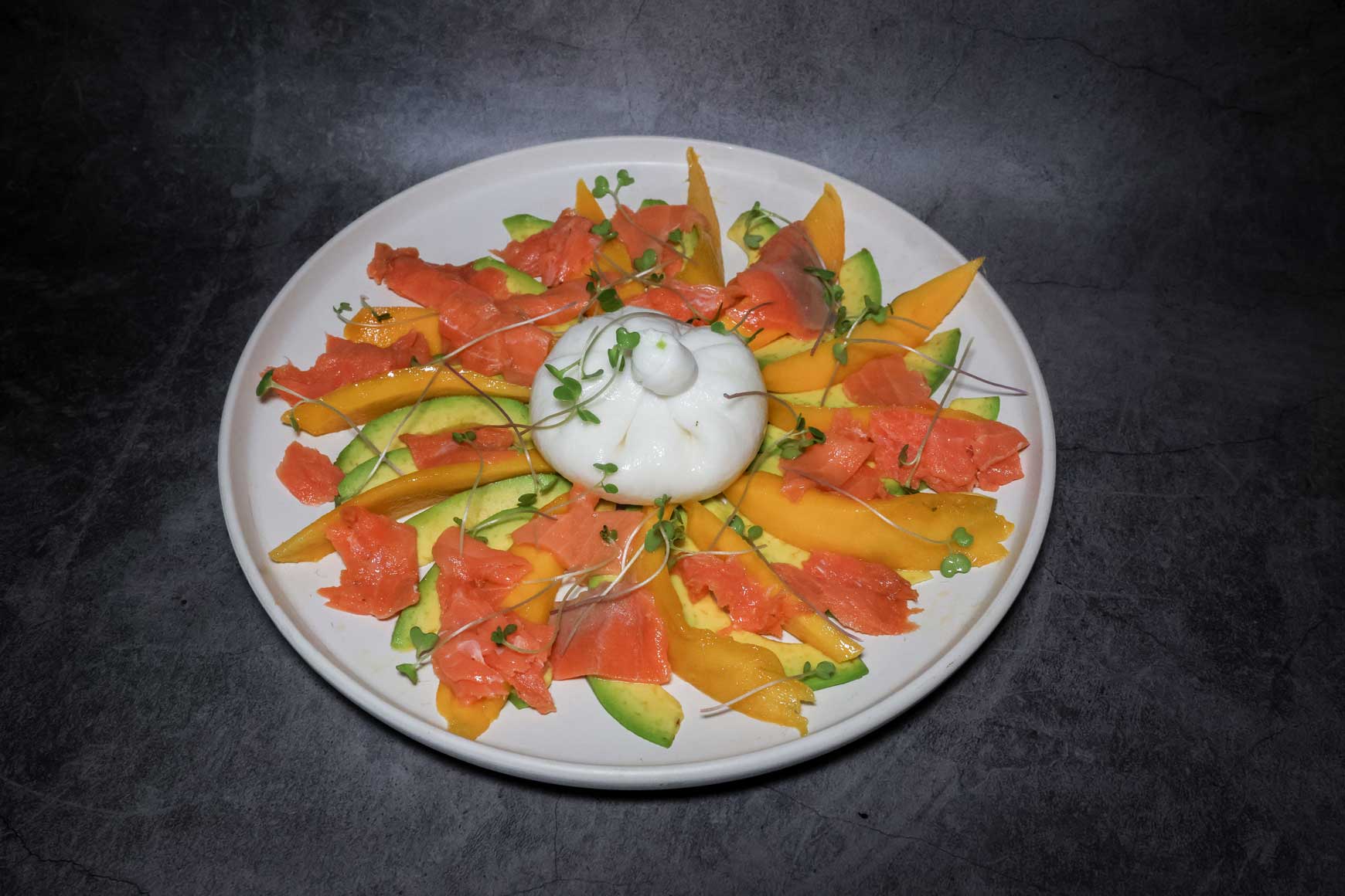 Salade de burrata
